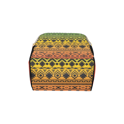 Rastafarian Pattern Print Design A04 Diaper Bag Backpack