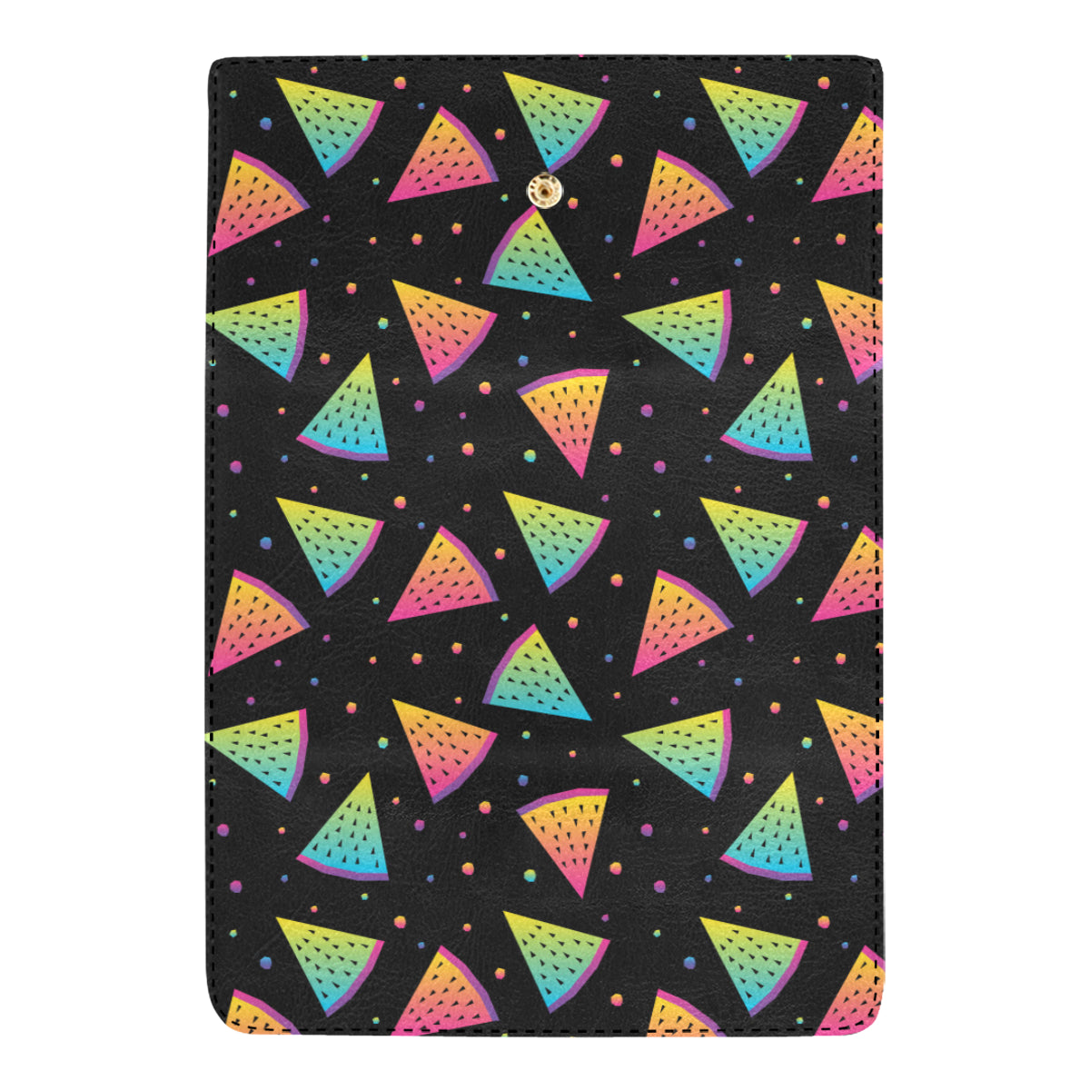 Rainbow Watermelon Pattern Print Design A04 Women's Trifold Wallet