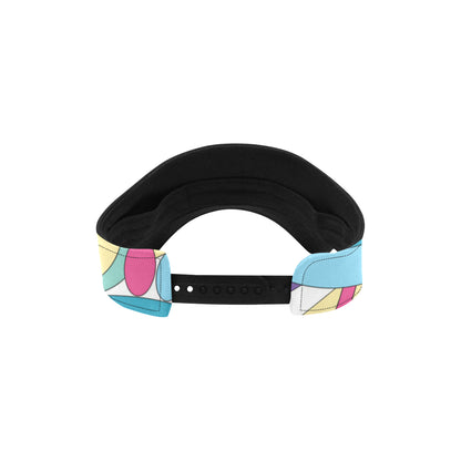 Funky Retro Pattern Print Design A01 Unisex Sun Visor