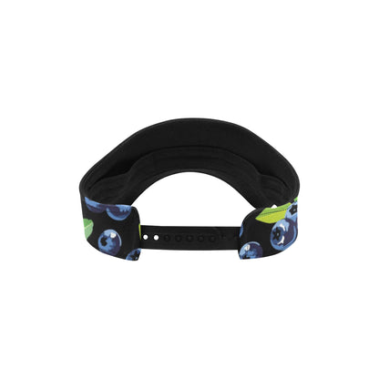 Blueberry Pattern Print Design BB03 Unisex Sun Visor