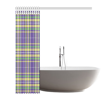Mardi Gras Pattern Print Design 010 Shower Curtain