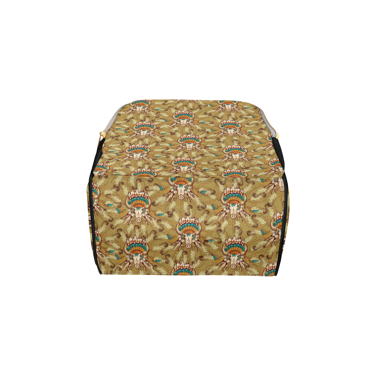 Native Indian Buffalo head Diaper Bag Backpack