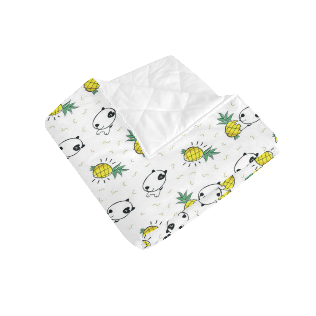 Bull Terriers Pattern Print Design 05 Premium Quilt