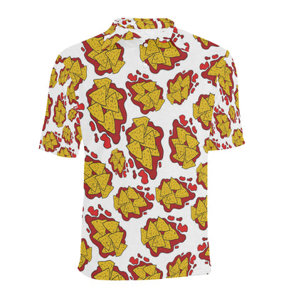Nachos Pattern Print Design A03 Men Polo Shirt