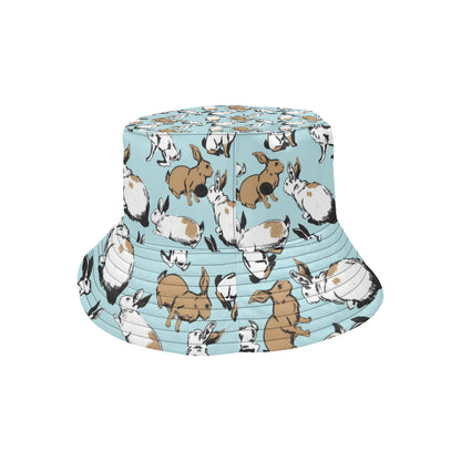 Rabbit Pattern Print Design RB018 Unisex Bucket Hat