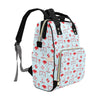 Hockey Red Equipment Print Design LKS305 Diaper Bag Backpack