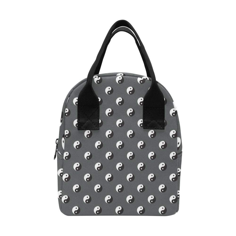 Yin Yang Print Design LKS303 Insulated Lunch Bag