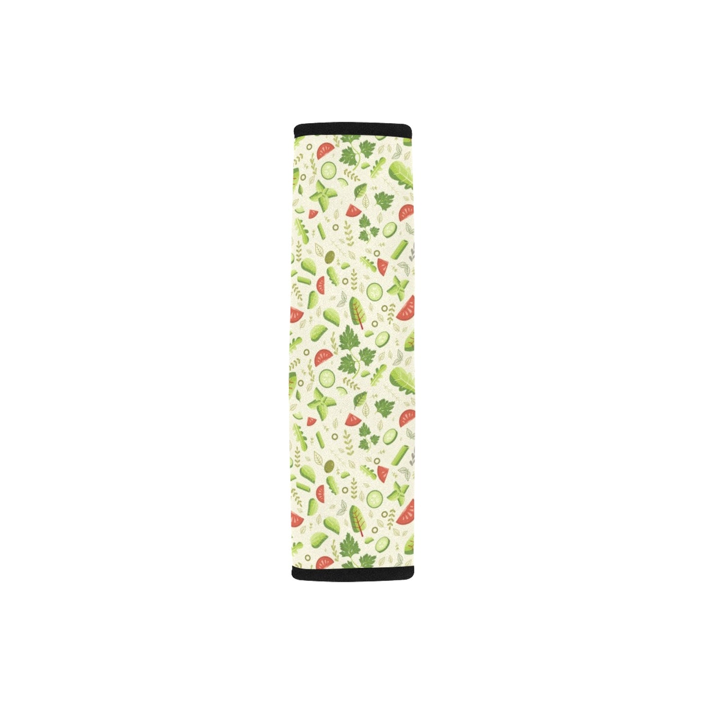 Salad Vegetable Print Design LKS302 Car Seat Belt Cover