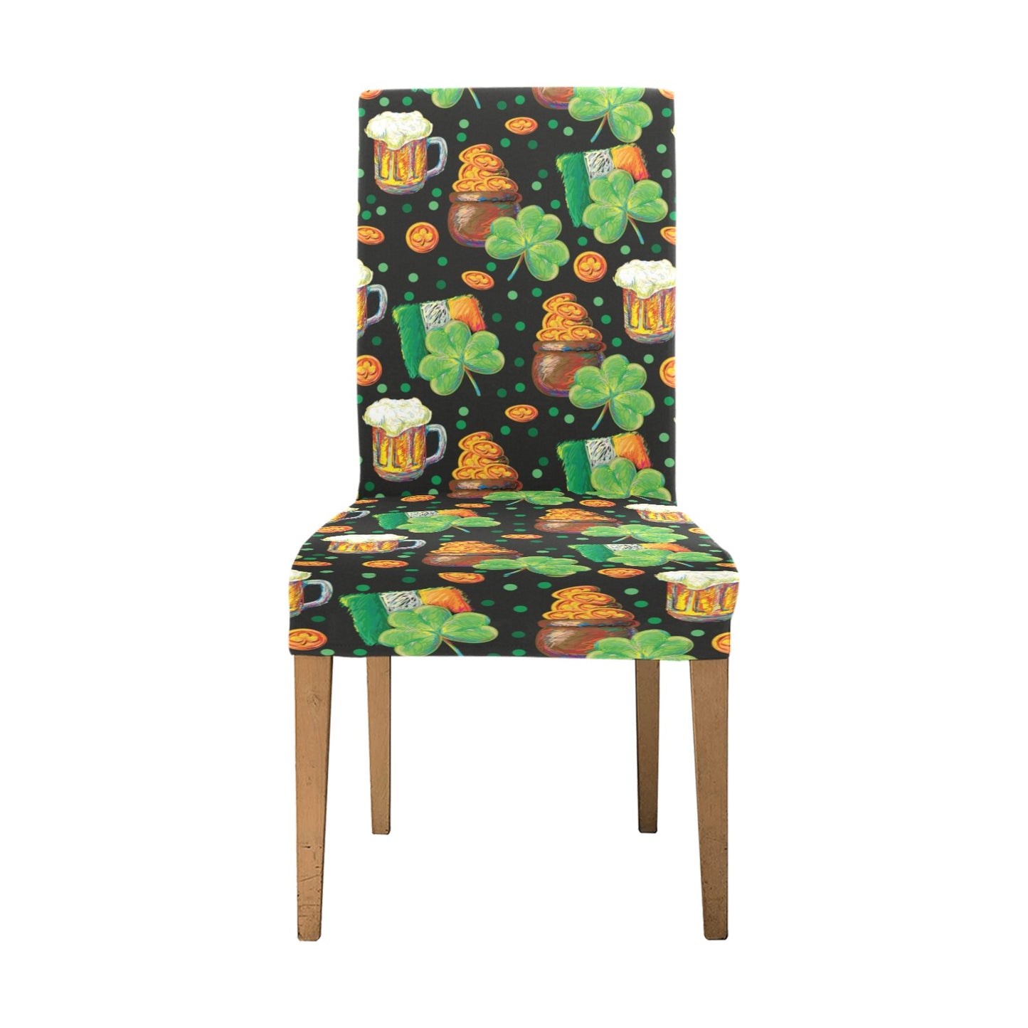 St Patricks Day Print Design LKS303 Dining Chair Slipcover