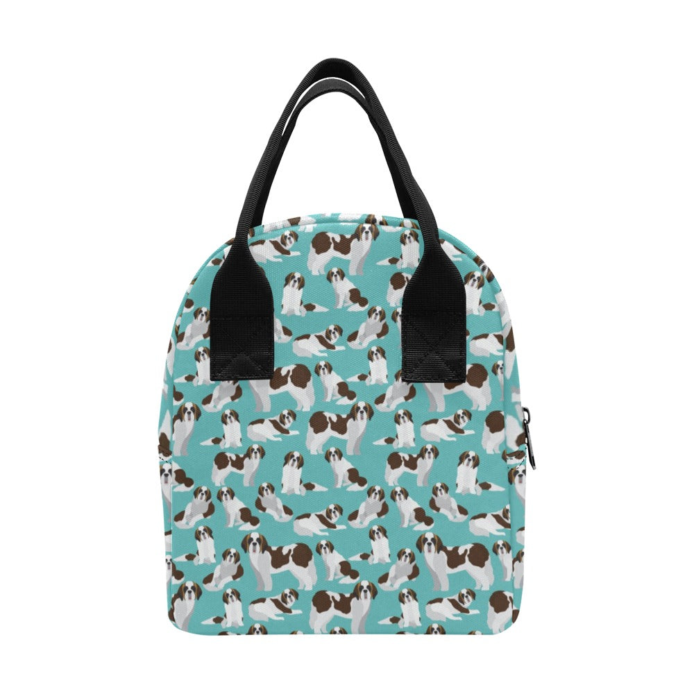St Bernards Print Design LKS302 Insulated Lunch Bag