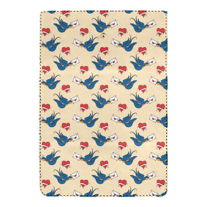 Swallow Bird Pattern Print Design 05 Women's Trifold Wallet