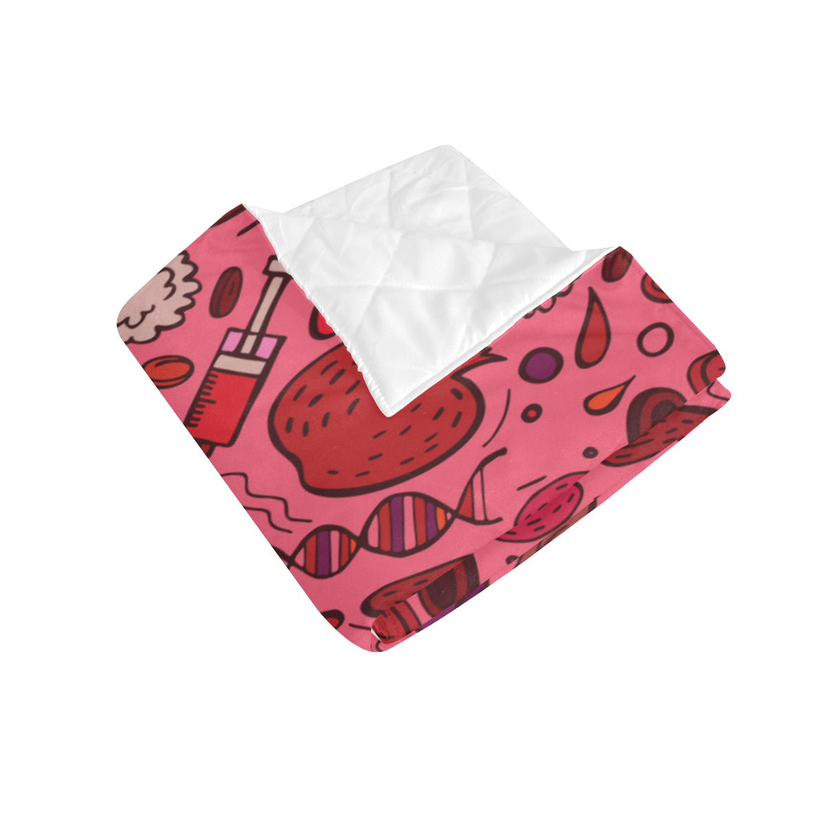 Phlebotomist Pattern Print Design A01 Premium Quilt