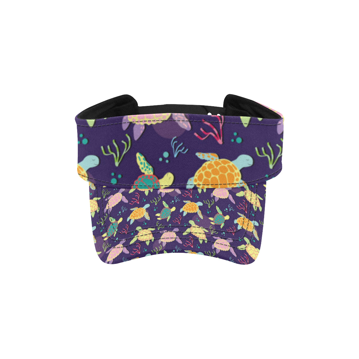 Sea Turtle Color Smile Unisex Sun Visor