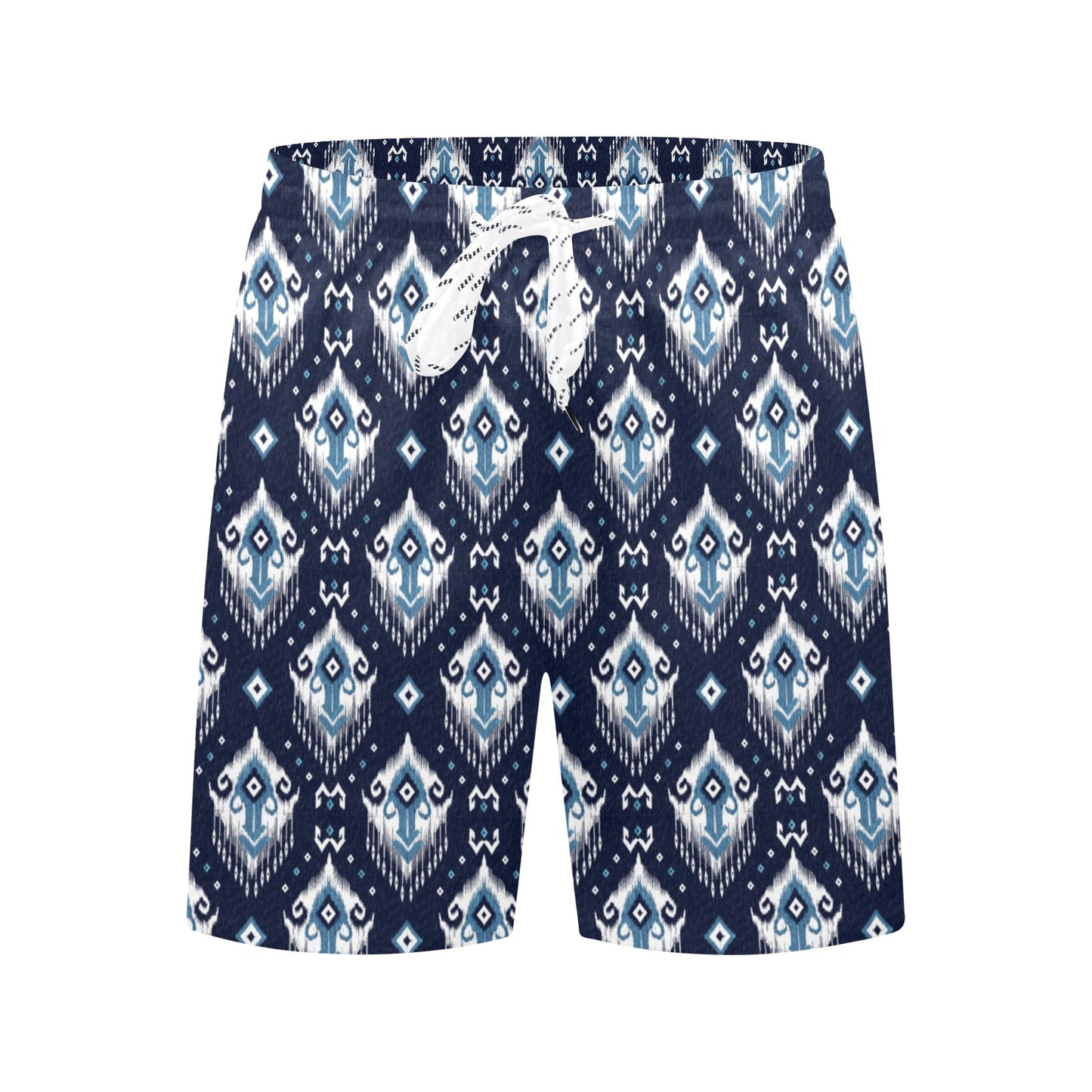 Ethnic Ornament Print Pattern Men's Swim Trunks Beach Shorts