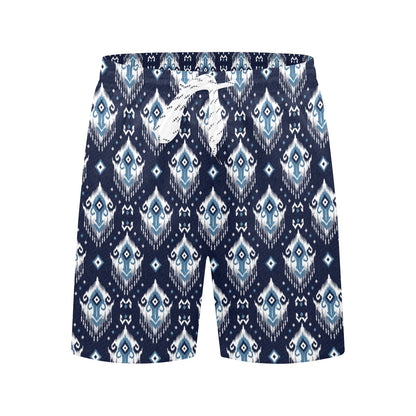 Ethnic Ornament Print Pattern Men's Swim Trunks Beach Shorts