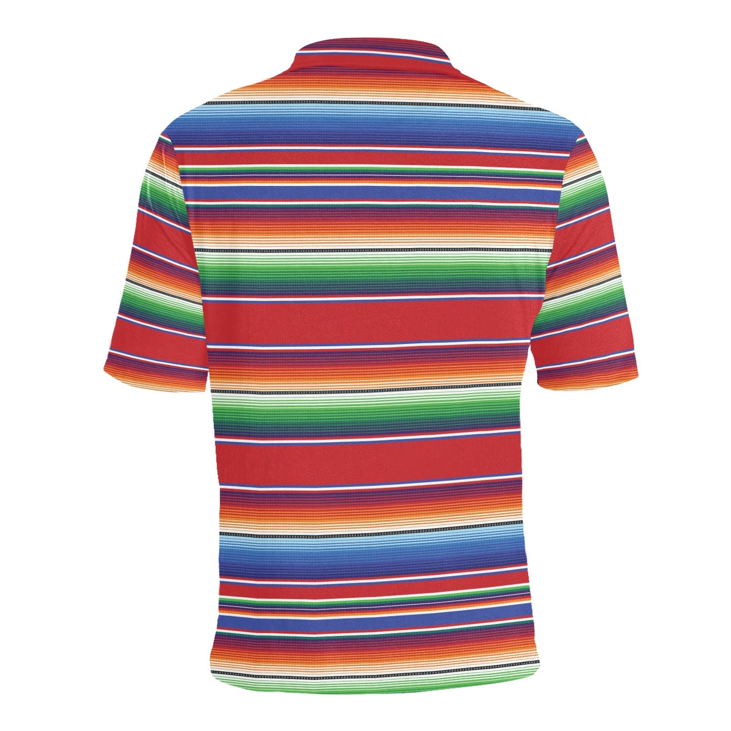 Serape Print Design LKS304 Men Polo Shirt