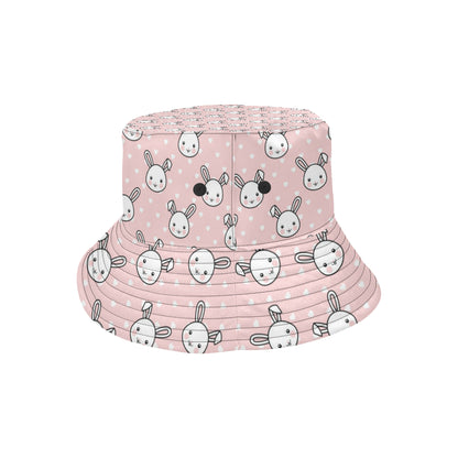 Rabbit Pattern Print Design RB02 Unisex Bucket Hat