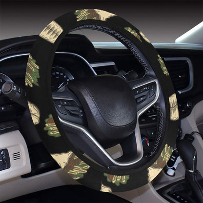 Burrito Print Design LKS303 Steering Wheel Cover with Elastic Edge