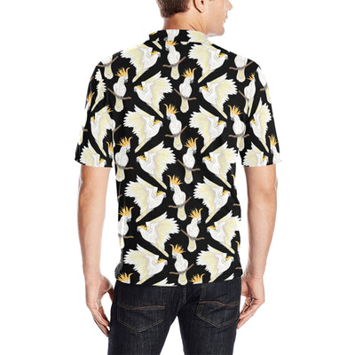 Cockatoo Print Design LKS402 Men Polo Shirt