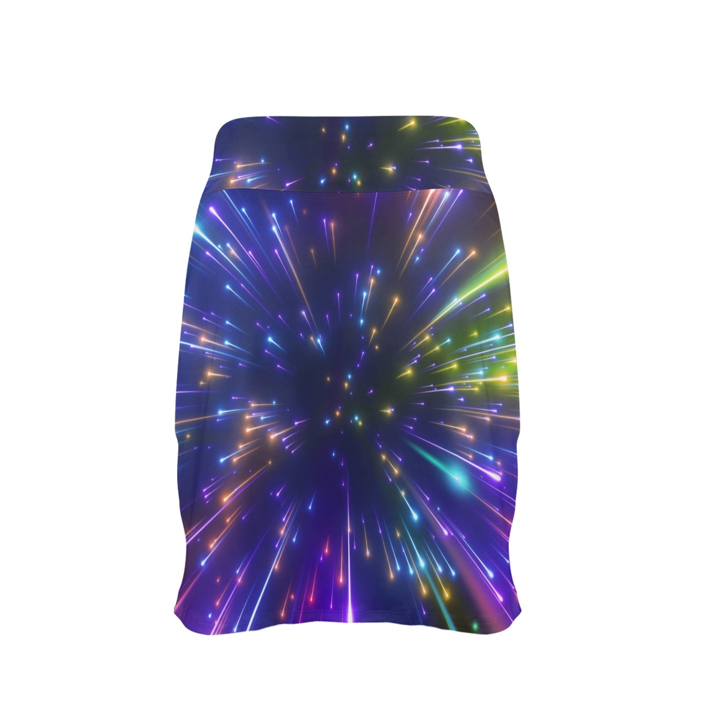 Celestial Rainbow Speed Light 17" Golf & Pickleball Skort with Pockets