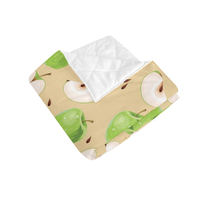 Apple Pattern Print Design AP07 Premium Quilt