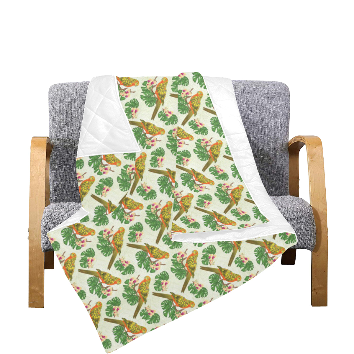 Conures Pattern Print Design 01 Premium Quilt