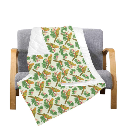 Conures Pattern Print Design 01 Premium Quilt