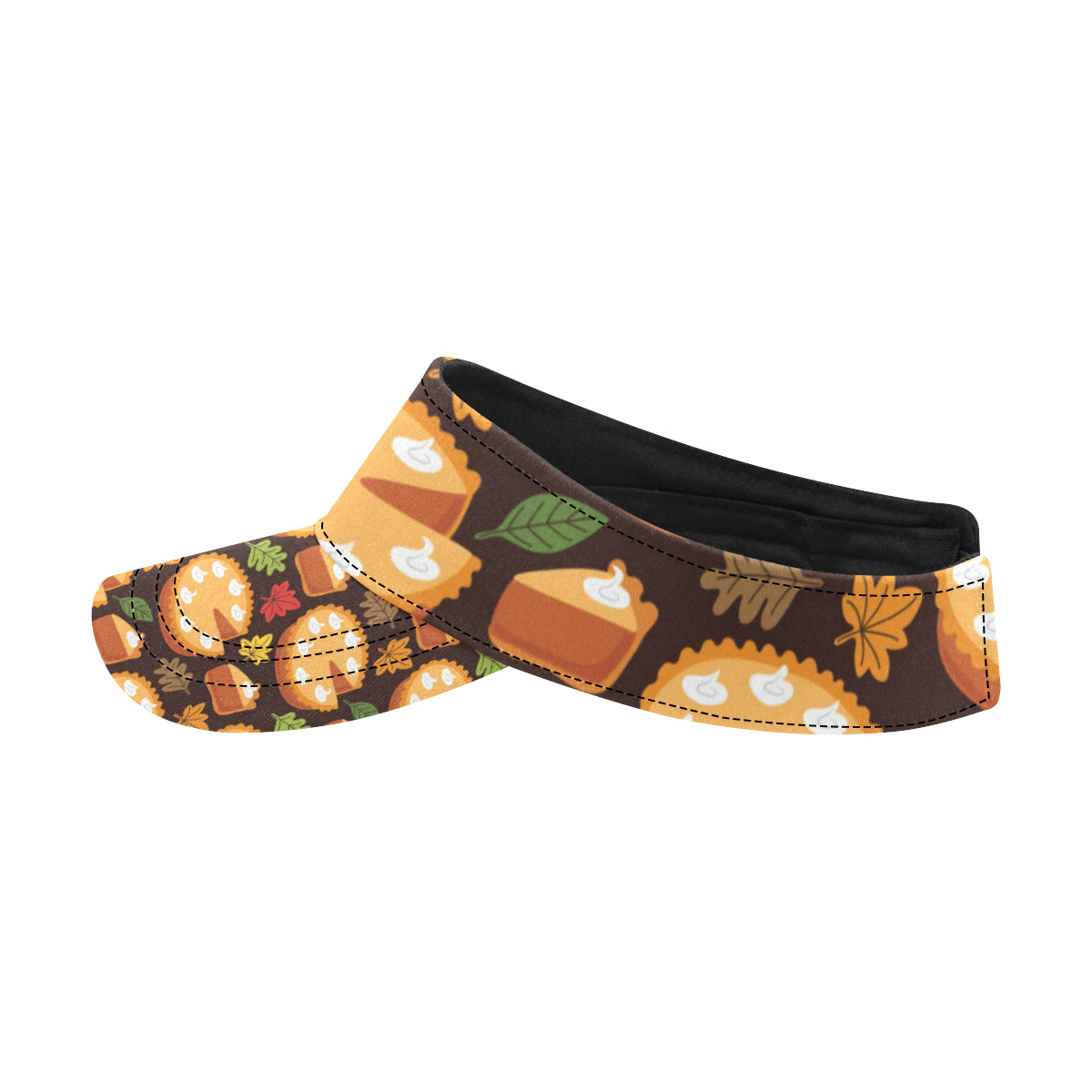 Pie Pattern Print Design A03 Unisex Sun Visor