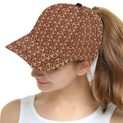 Yin Yang Style Pattern Design Print Snapback Cap