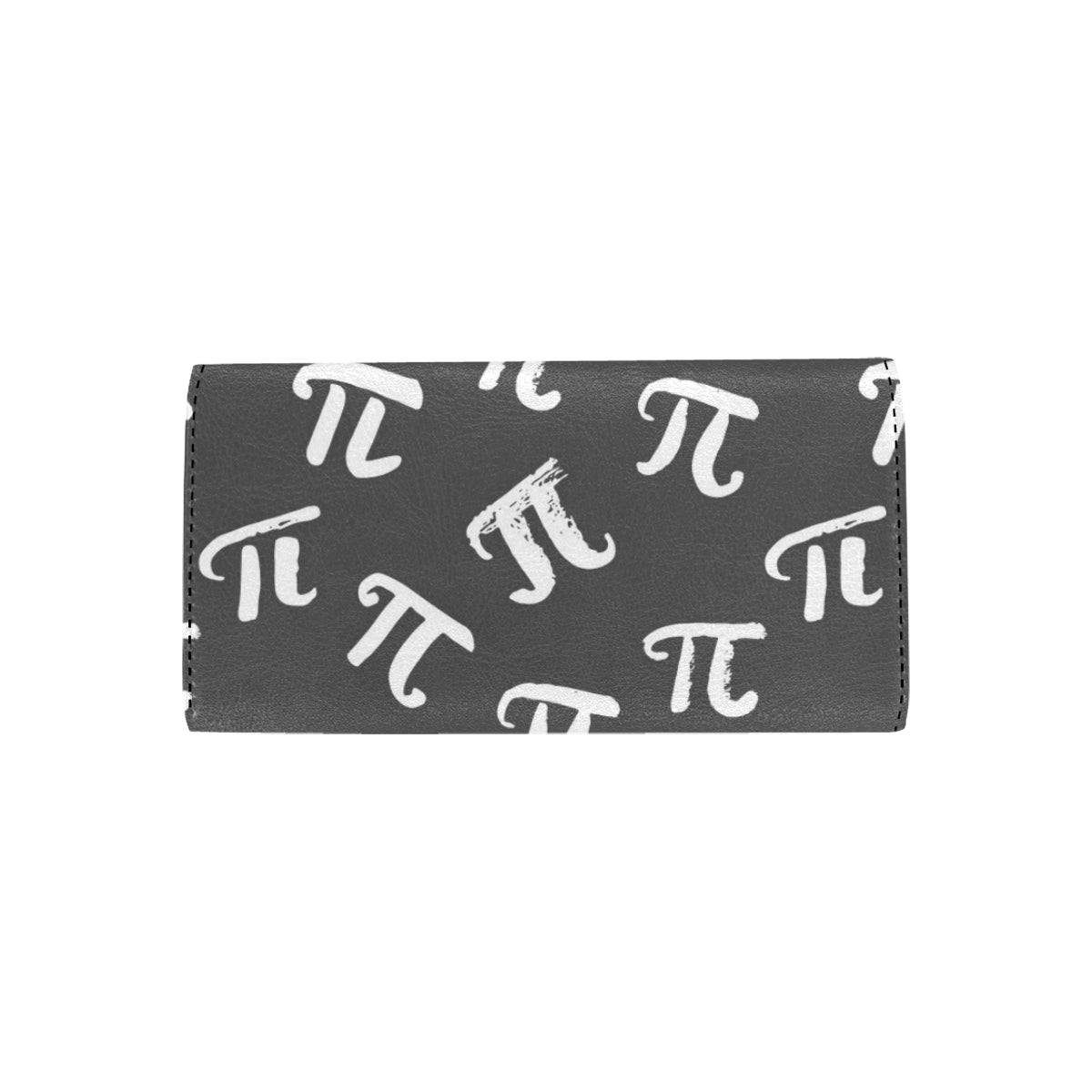 Pi Day Pattern Print Design A02 Women's Trifold Wallet