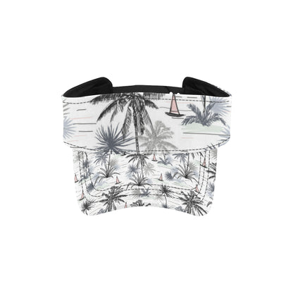 Pacific island Pattern Print Design A04 Unisex Sun Visor