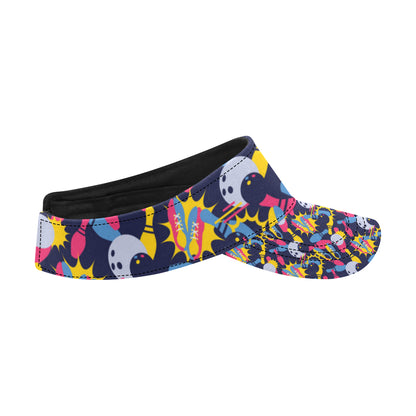 Bowling Pattern Print Design 02 Unisex Sun Visor
