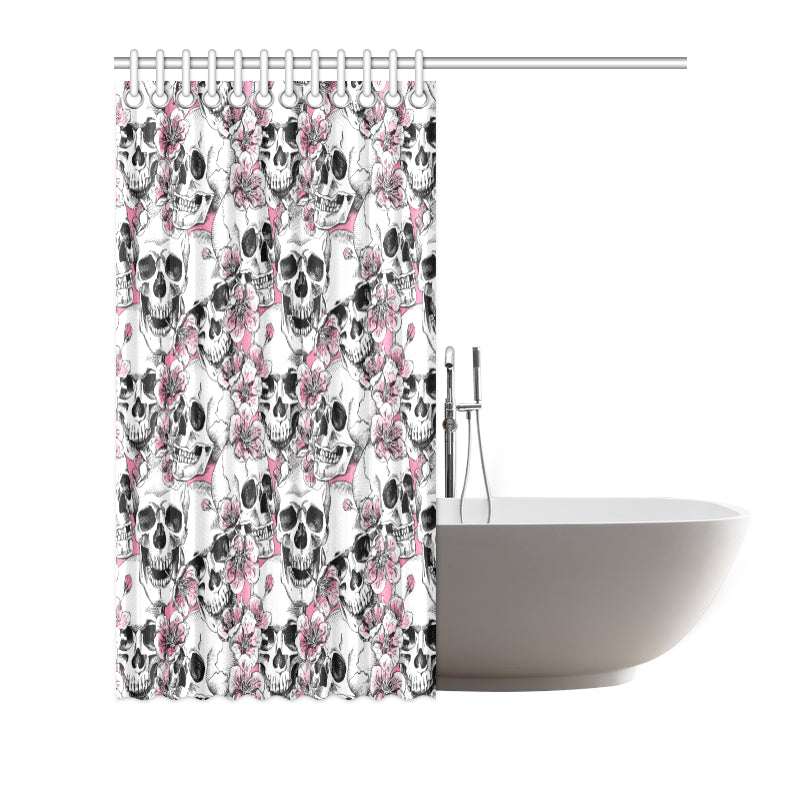 Cherry Blossom Pattern Print Design CB03 Shower Curtain