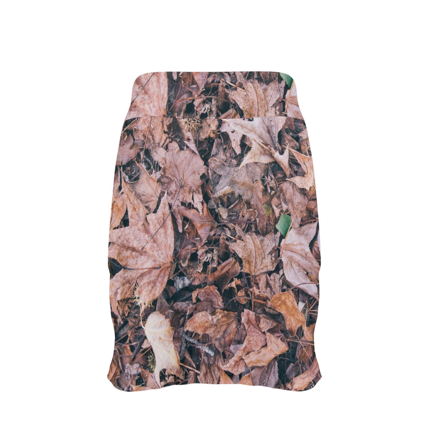 Camouflage Realistic Tree Leaf Print 17" Golf & Pickleball Skort with Pockets