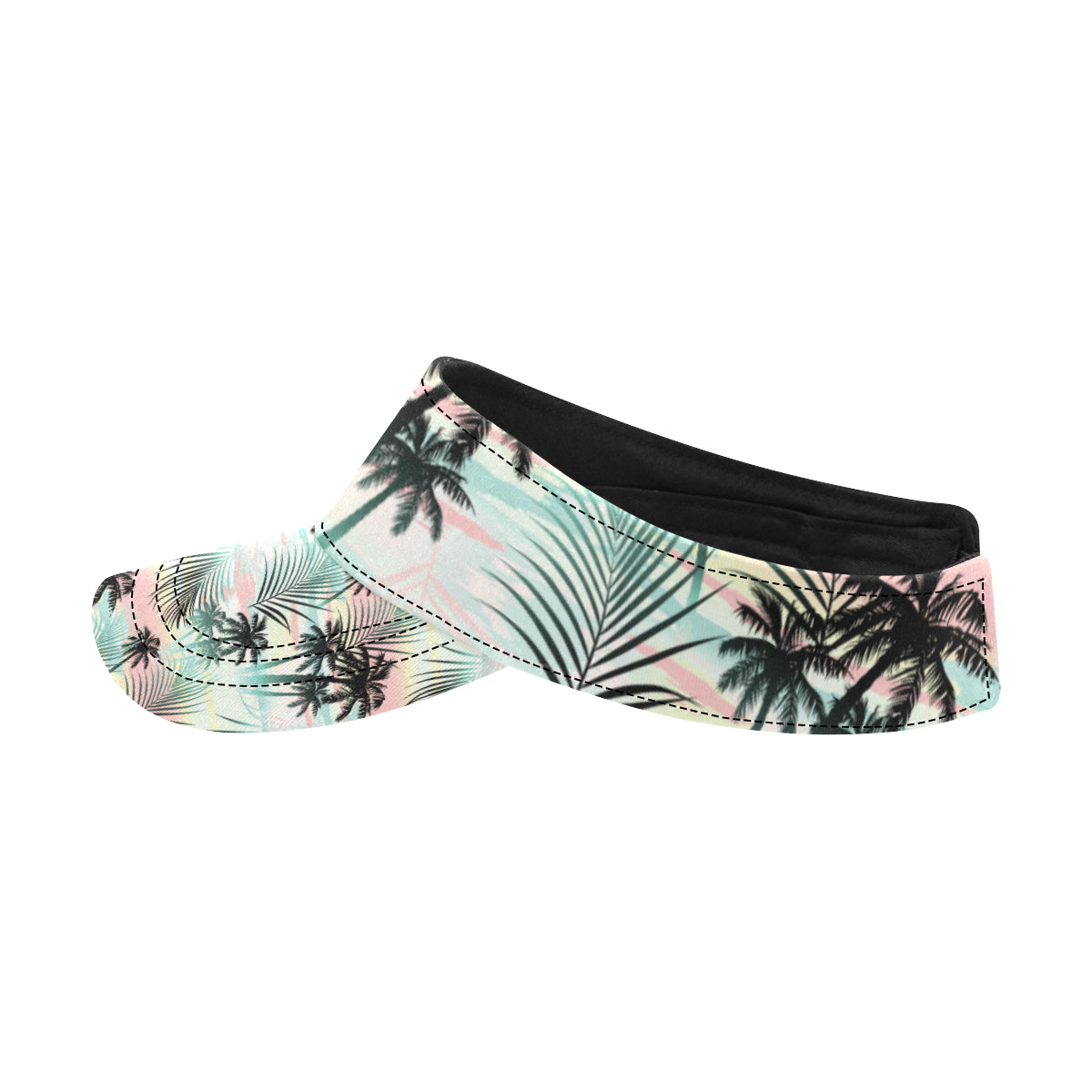 Palm Tree Pattern Print Design A03 Unisex Sun Visor