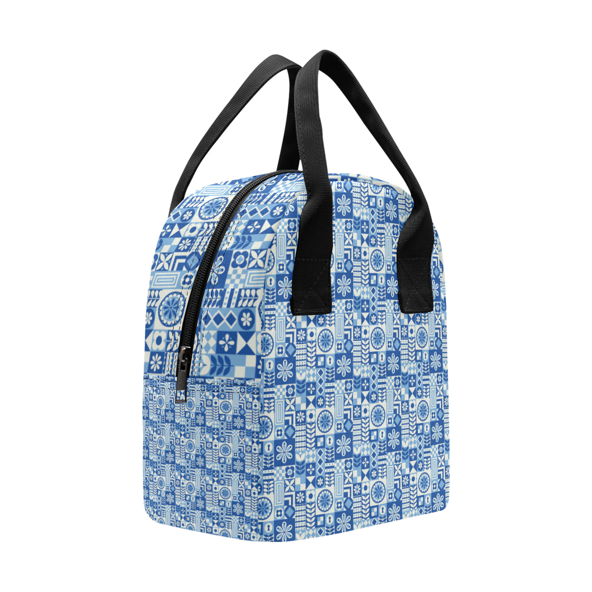 Swedish Print Pattern Insulated Lunch Bag