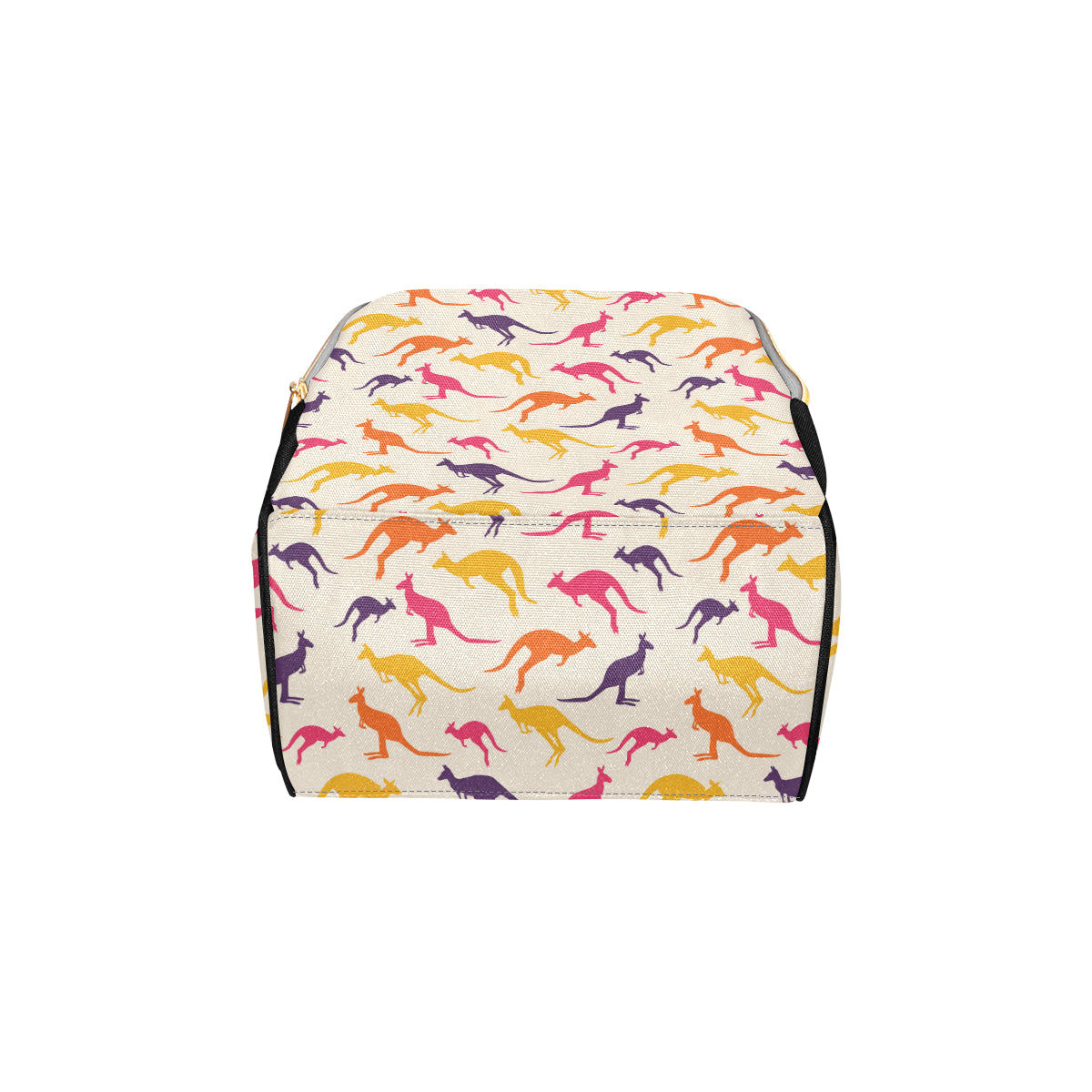 Kangaroos Pattern Print Design 01 Diaper Bag Backpack