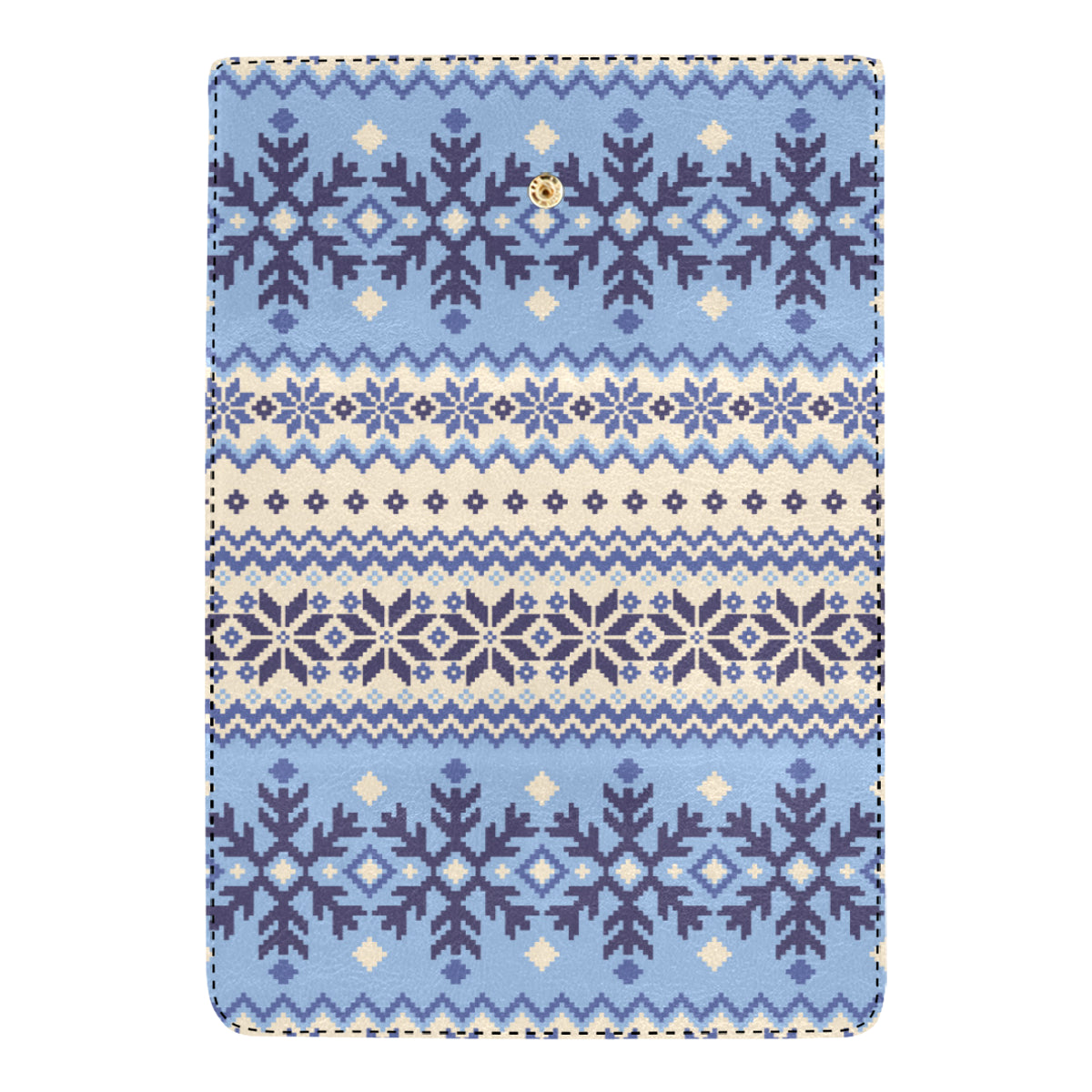 Nordic Pattern Print Design A03 Women's Trifold Wallet