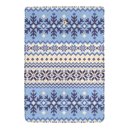 Nordic Pattern Print Design A03 Women's Trifold Wallet