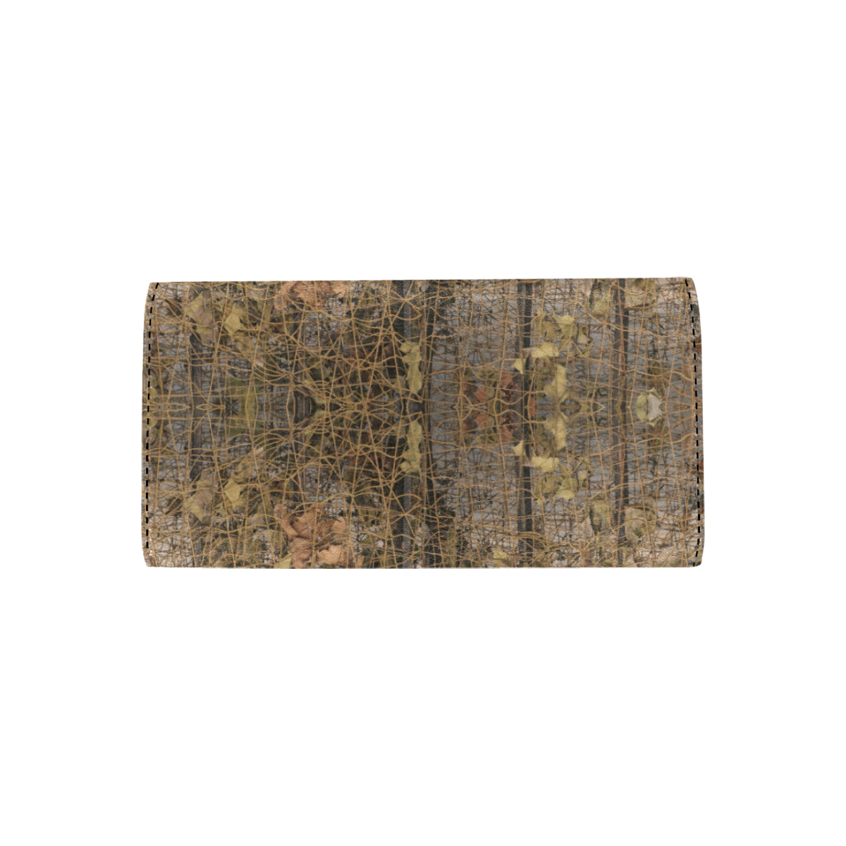 Camouflage Realtree Pattern Print Design 01 Women's Trifold Wallet