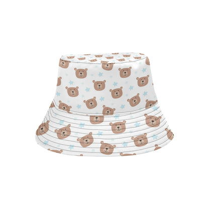 Bear Pattern Print Design BE02 Unisex Bucket Hat