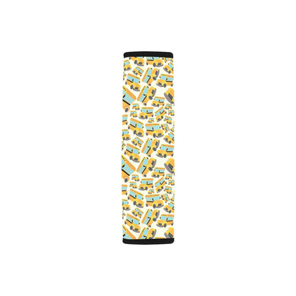 School Bus Print Design LKS301 Car Seat Belt Cover