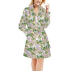 Sampaguita Print Design LKS302 Women's Fleece Robe