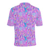 Psychedelic Trippy Mushroom Print Men Polo Shirt