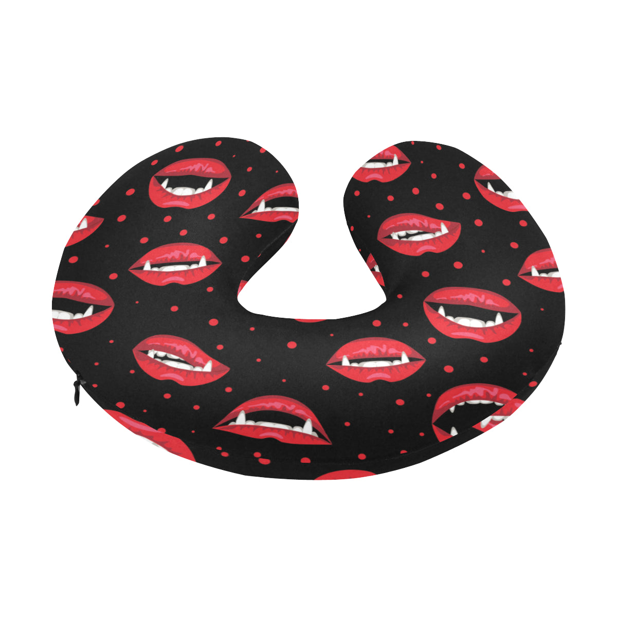 Halloween Pattern Print Design 01 U-Shaped Travel Neck Pillow