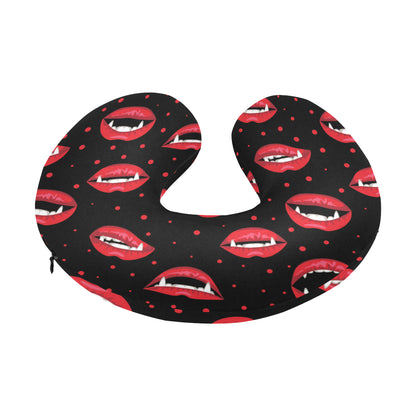 Halloween Pattern Print Design 01 U-Shaped Travel Neck Pillow