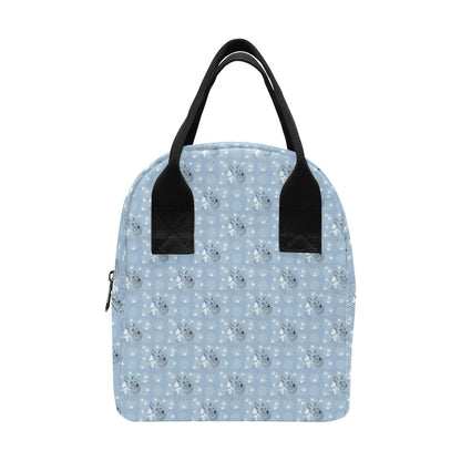 Scottish Terriers Print Design LKS308 Insulated Lunch Bag