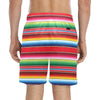 Serape Pattern Men's Swim Trunks Beach Shorts