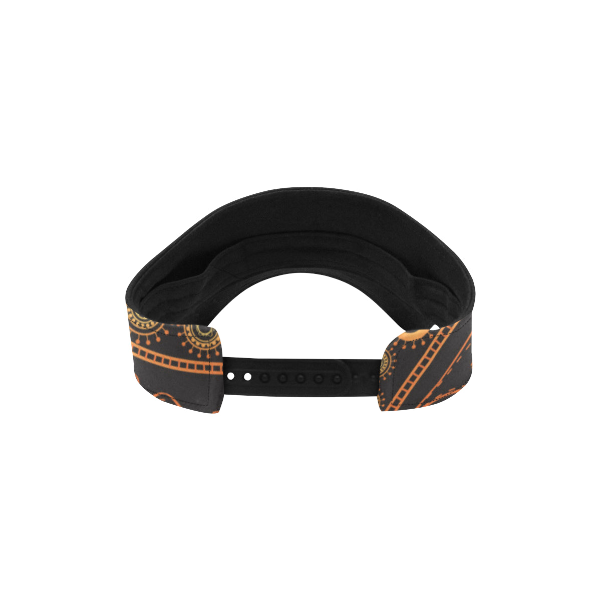 Gold African Design Unisex Sun Visor