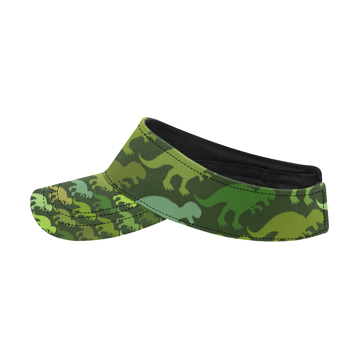T Rex Pattern Print Design A03 Unisex Sun Visor